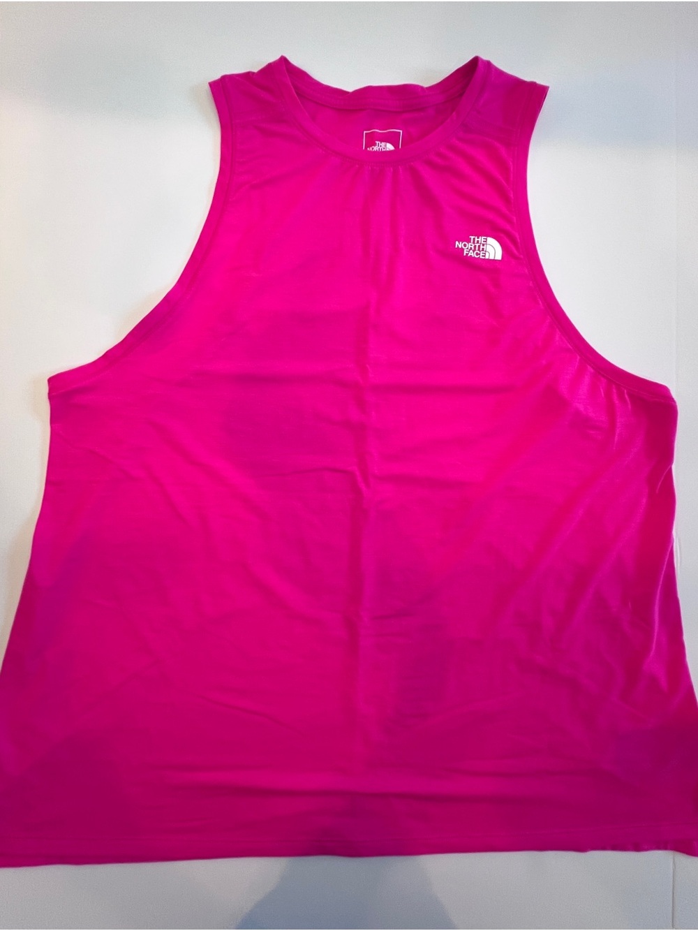 The North Face Women's Hot Pink Performance Tank, 1X